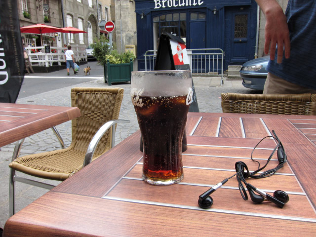 Je m'installe en terrasse
