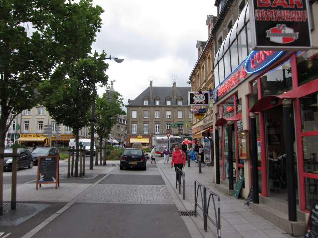 Je me dirige vers le centre-ville