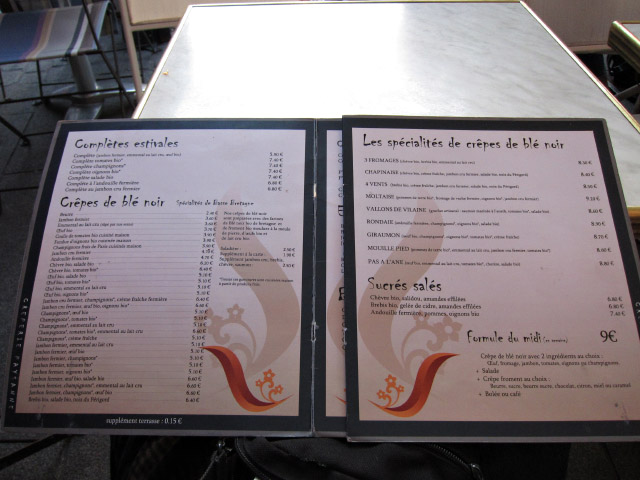 Je lis la carte