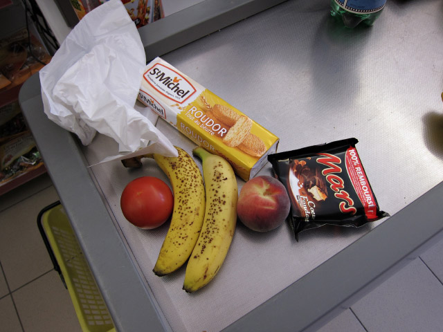 J'achète de quoi manger