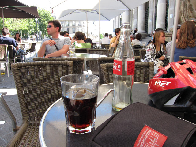 Je bois un coca