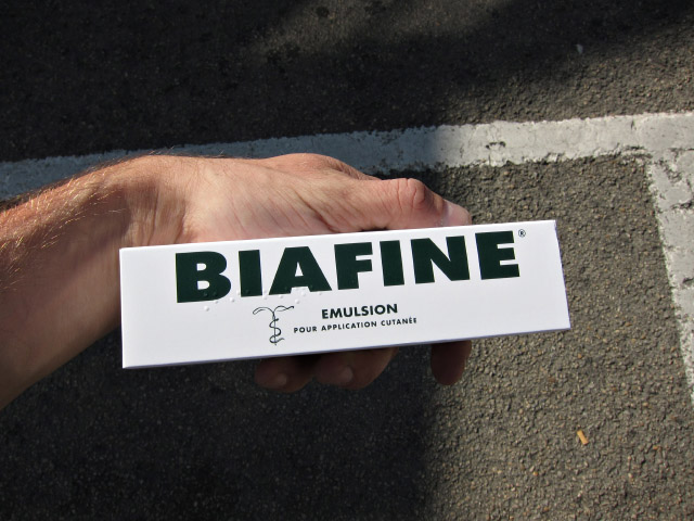 J'achète de la Biafine pour mes coups de soleil