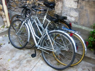 Je prends mon vélo