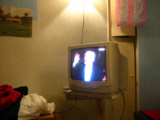 Je regarde la télé