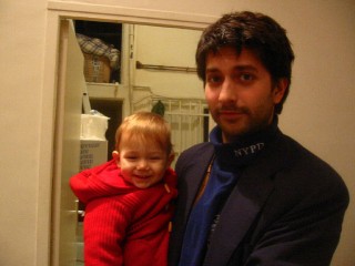 Nicholas avec son fiston