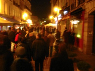 Nous cherchons un restaurant rue Montorgueil