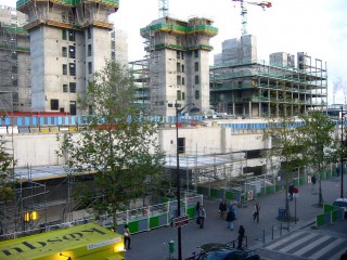 Je prends le métro à Bibliothèque François Mitterrand