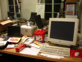Les bureaux de Spill sont en bordel