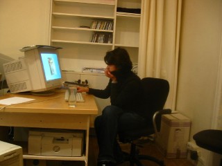 Nous allons à mon bureau