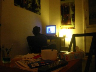 Nous rentrons chez moi