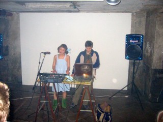 Un concert a lieu