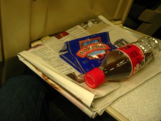 Dans le train