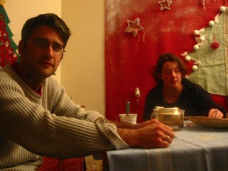 Nous passons chez Christopher