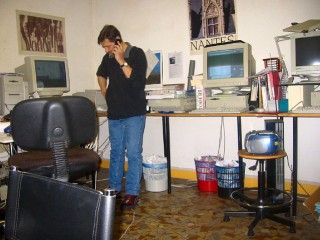 Je retrouve Patrick à son bureau