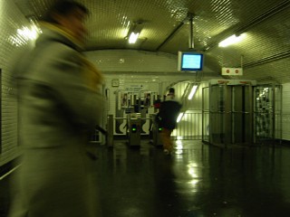 Je prends le métro