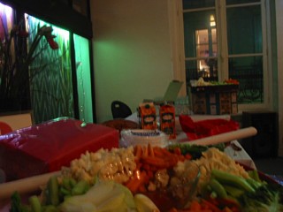 Le buffet est prêt