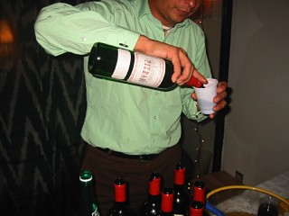 Je bois du vin