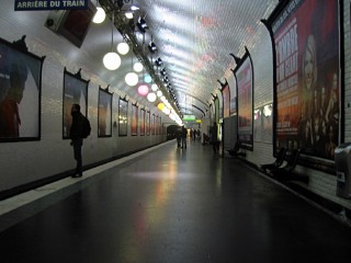 Je prends le métro