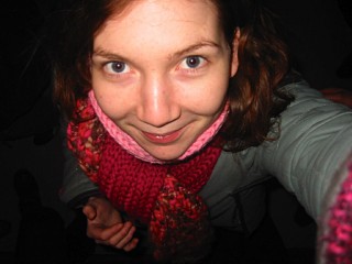 Amandine joue avec mon appareil