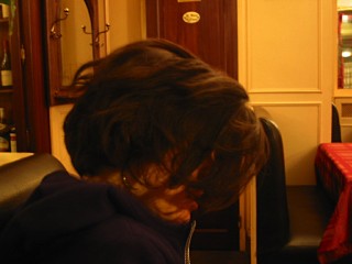 Sabine se cache