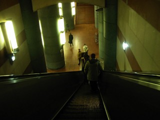 Je prends le métro