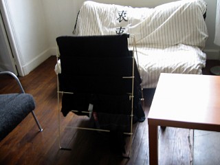 J'étends mon linge