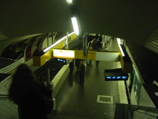 Je prends le métro