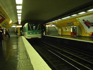 Je prends le métro