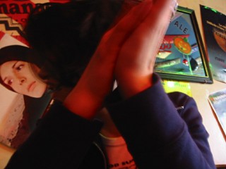 Sabine se cache