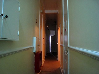 Le couloir qui mène à notre chambre
