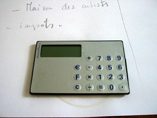 Je fais mes comptes