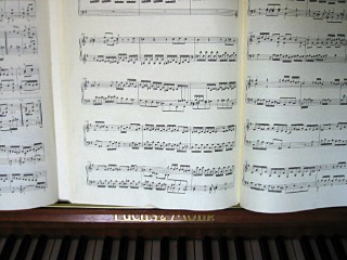 Je joue du piano