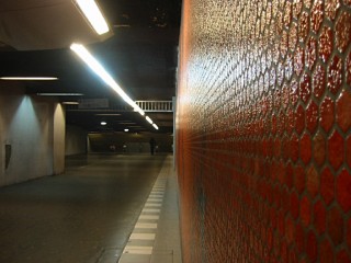 Nous prenons le métro