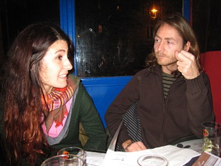 Nicoletta et Jean-Baptiste sont en face de moi