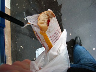 J'achète un sandwich