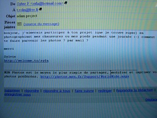 Je reçois plusieurs demande de participation à ADaM