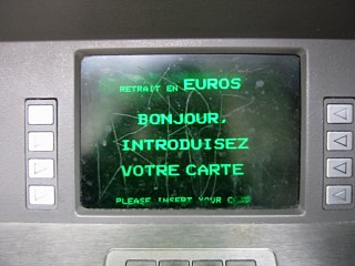 Je retire de l'argent