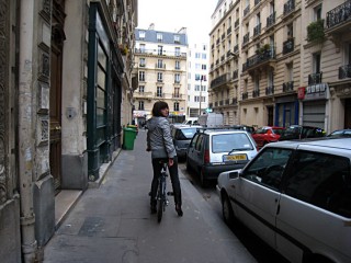 Nous partons en vélo