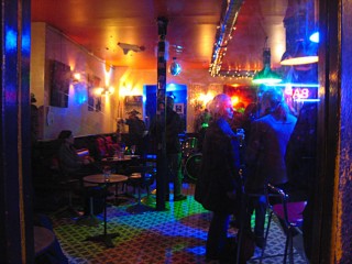 L'intérieur du bar