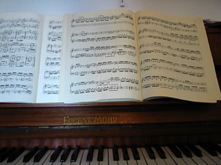Je joue du piano