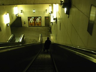 Je prends le métro avec Pascale