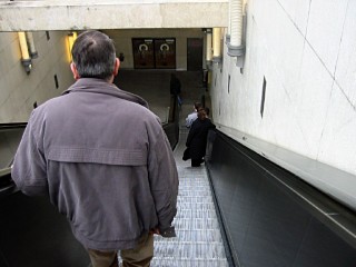 Je prends le métro