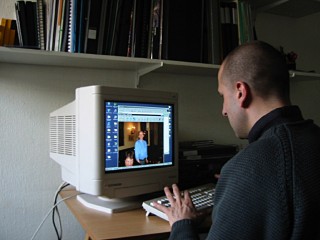 Edouard prépare sa journée ADaM