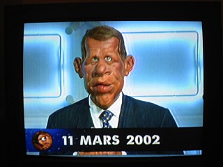 Je regarde la télévision