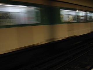 Je prends le métro
