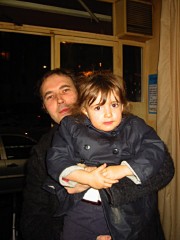Vincent et sa fille