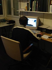 Pascal est toujours en train de travailler