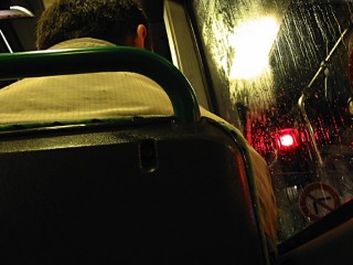 Je suis dans le bus