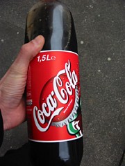 J'achète du coca
