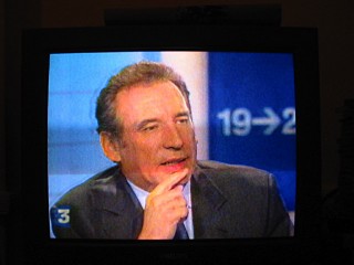 Je regarde une merde à la télévision